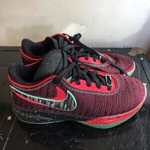 Nike Lebron Pink Diamond Collection XX 20 Night Maroon Sneakers, Size 7 Y Youth